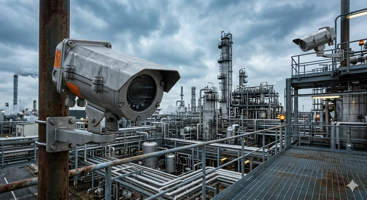 Onshore vs Offshore Surveillance: Choosing the Right ATEX-Certified Explosion Proof Camera Solution