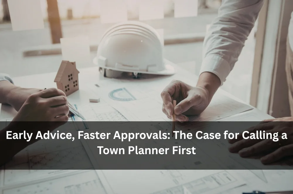 Early Advice, Faster Approvals: The Case for Calling a Town Planner First
