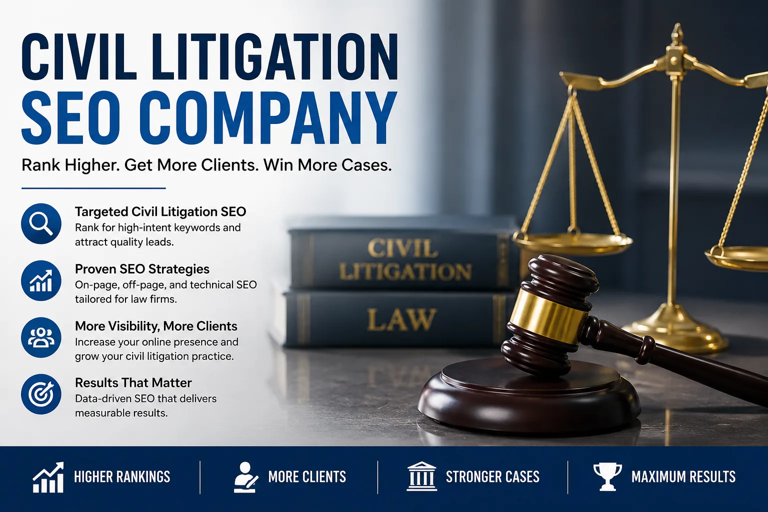 Civil Litigation SEO Company: Helping Law Firms Grow Through Digital Visibility