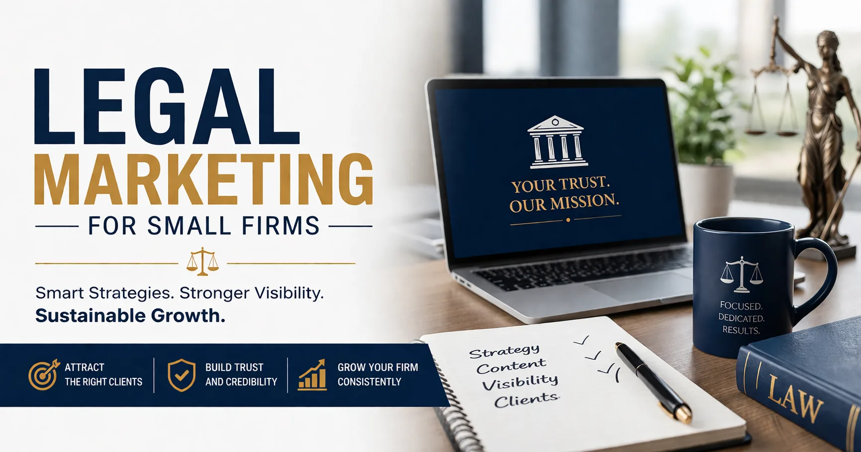 Legal Marketing for Small Firms: Turning Visibility into Client Trust