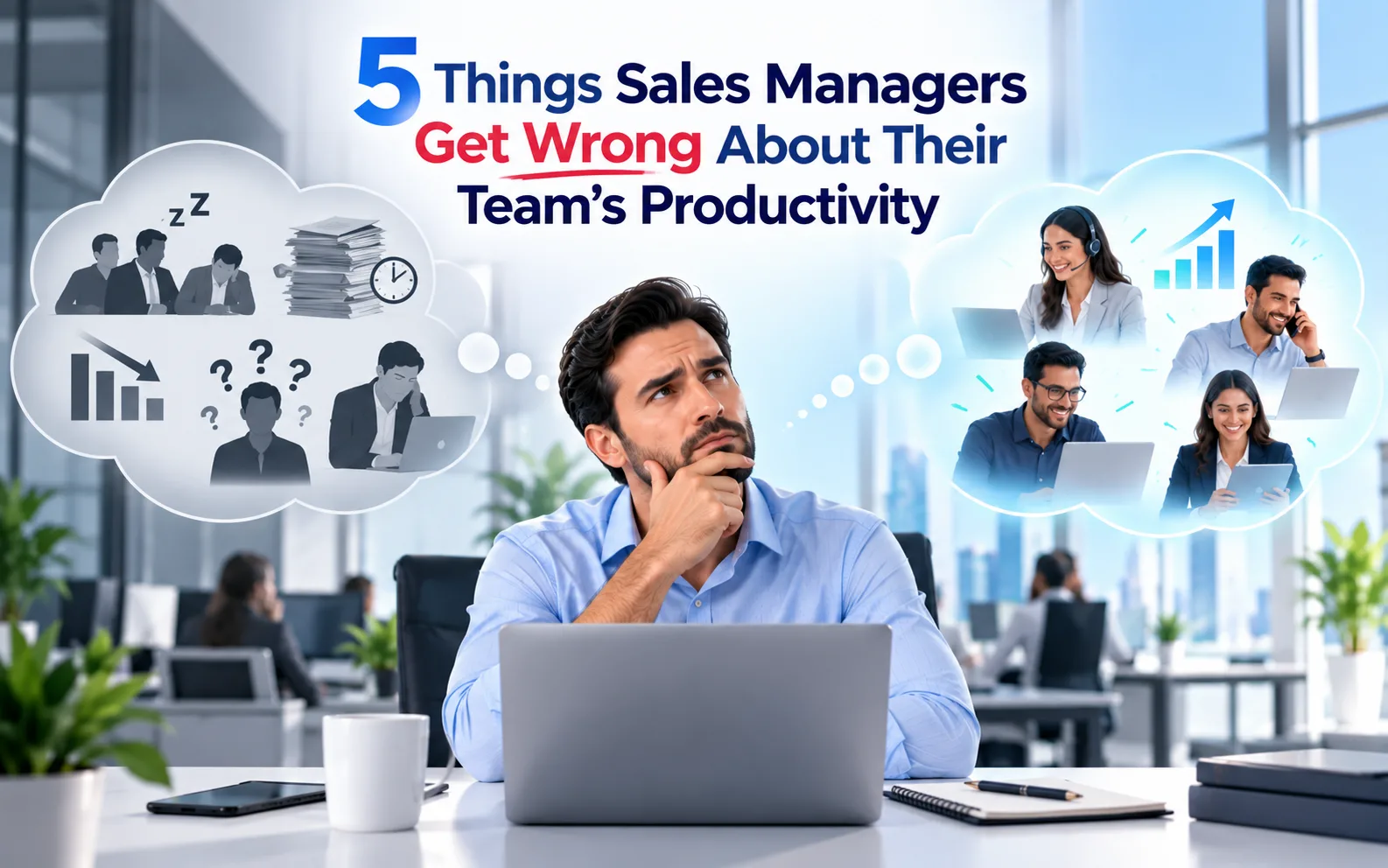 5 Things Sales Managers Get Wrong About Their Team's Productivity