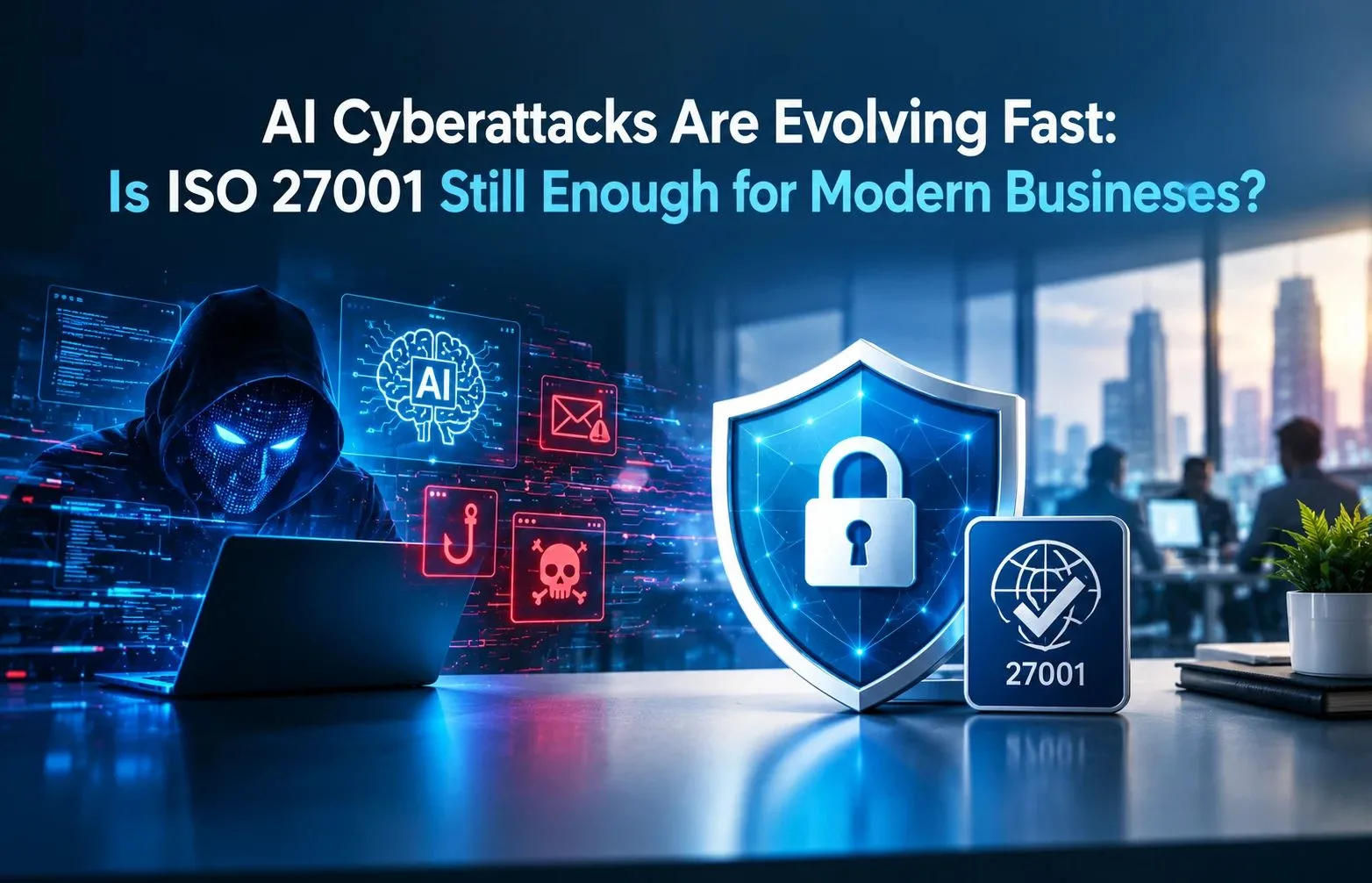 AI Cyberattacks Are Evolving Fast: Is ISO 27001 Still Enough for Modern Businesses?