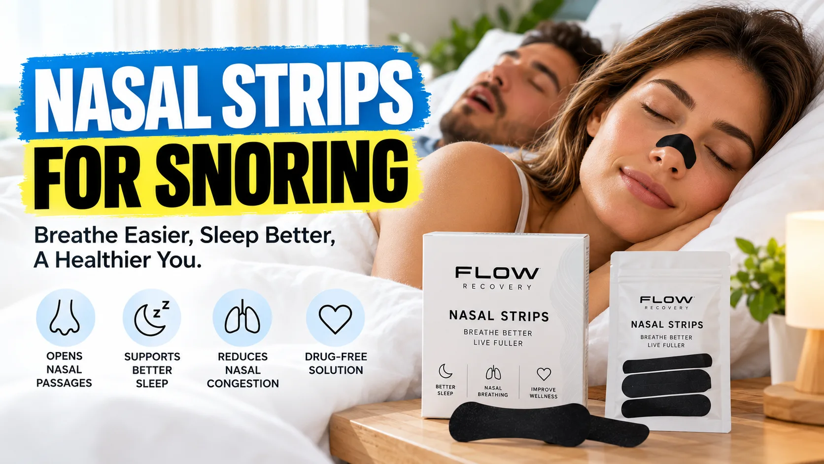 Can Nasal Strips Help You Sleep More Comfortably? A Complete Guide