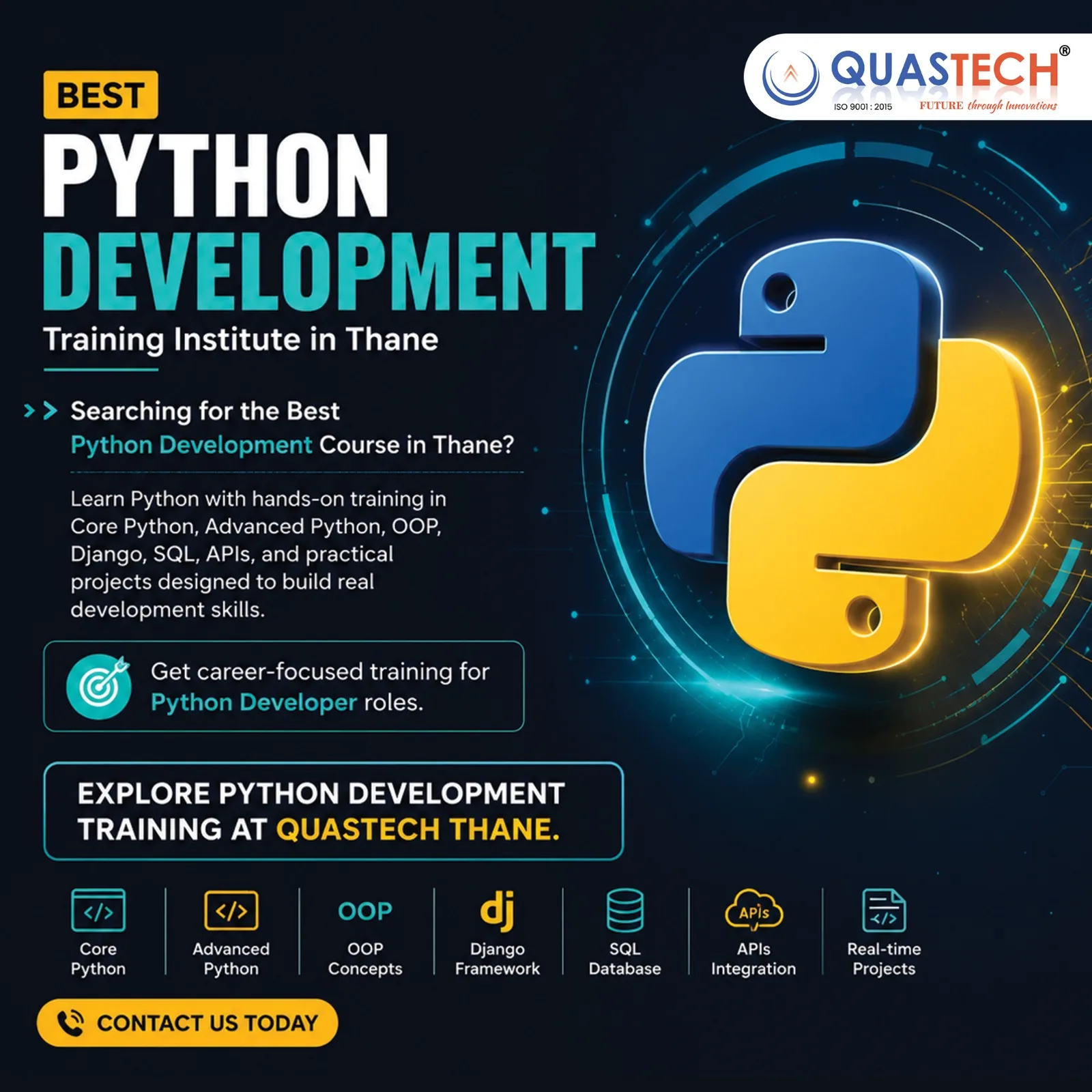 Best Full Stack Python Development Course in Thane: Fees, Syllabus & Career Scope