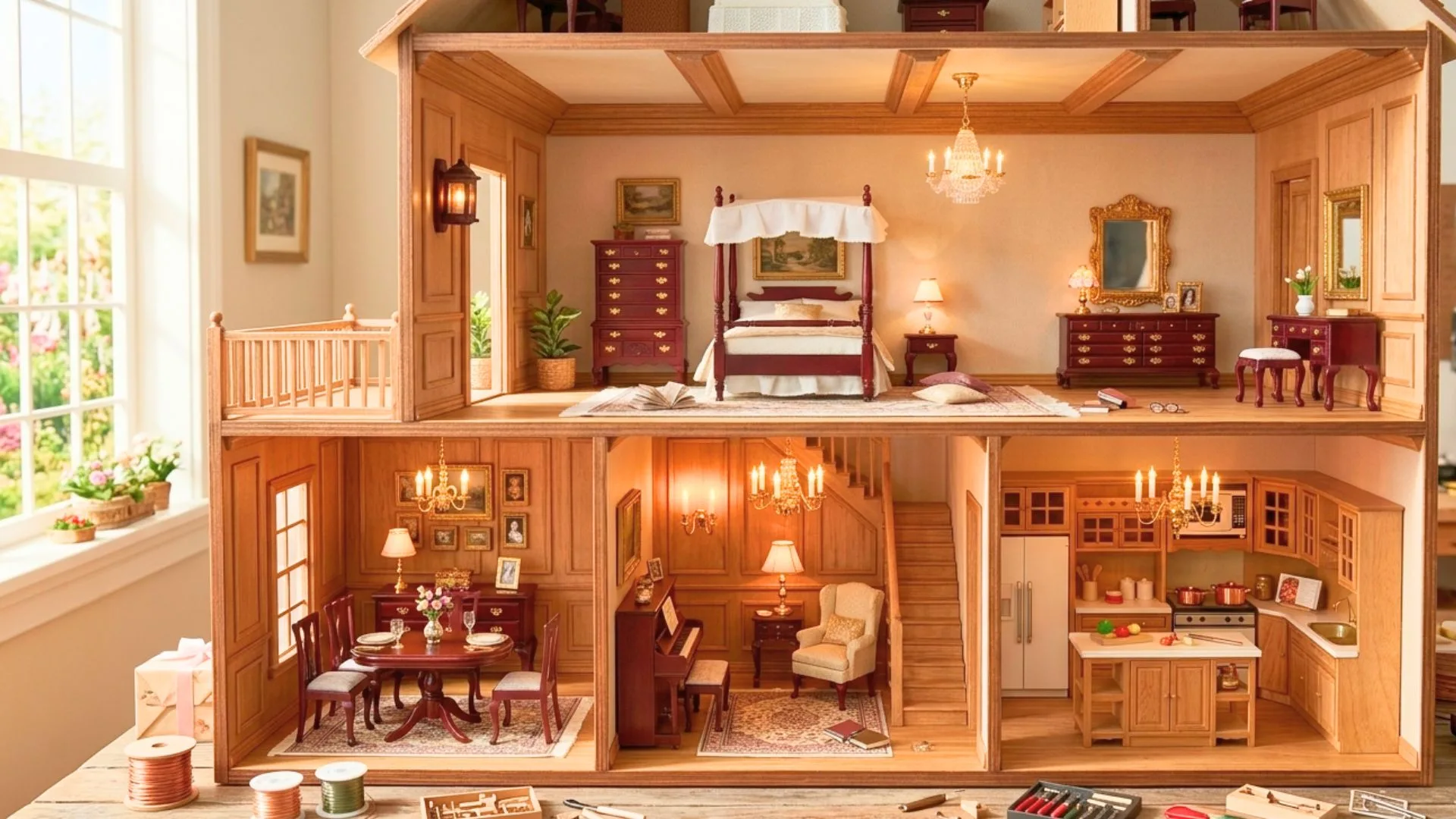Why Stunning Dollhouses Need the Right Dollhouse Miniature Furniture to Feel Real