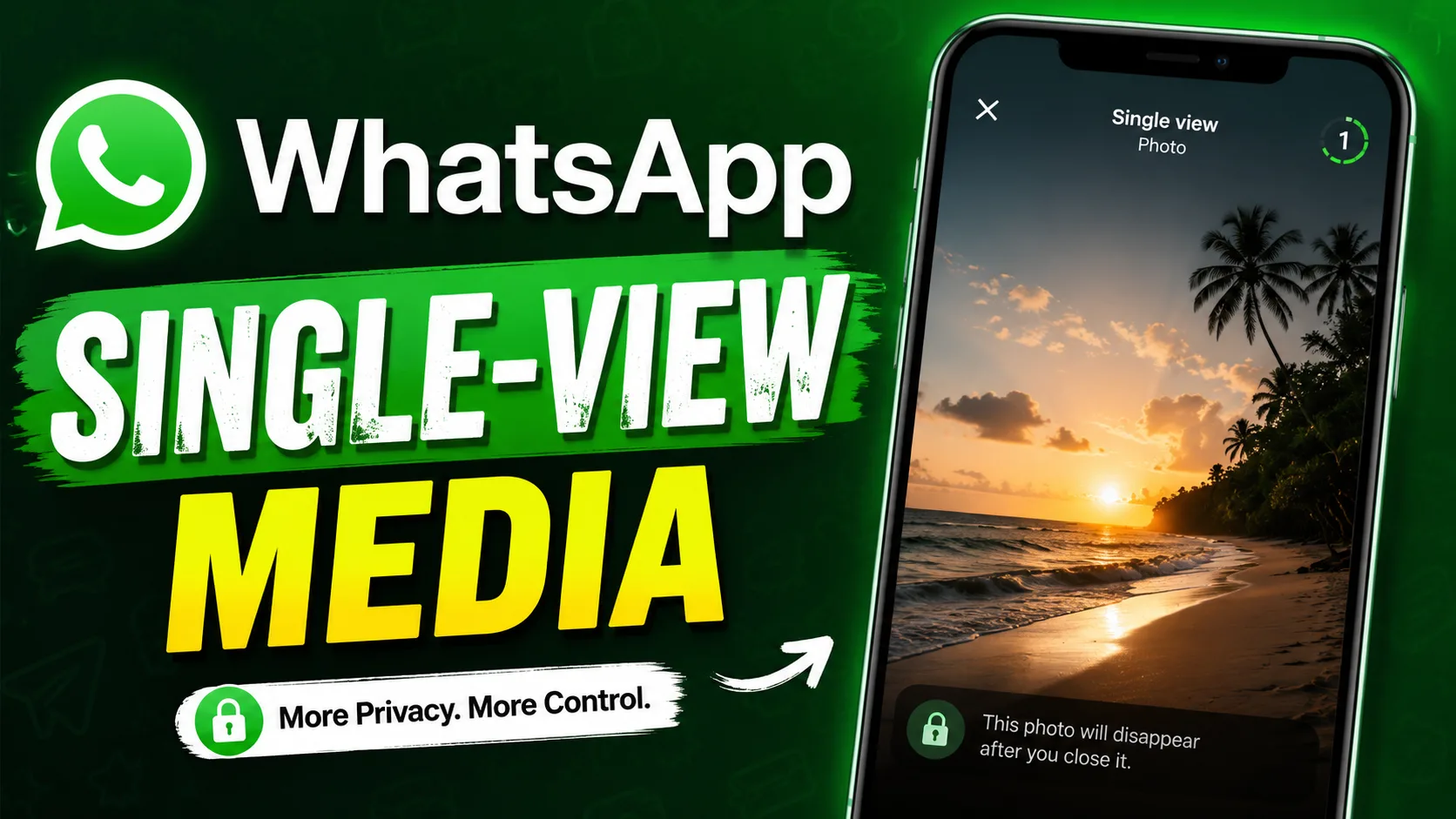 How to Use WhatsApp View Once for Photos, Videos, and Audio