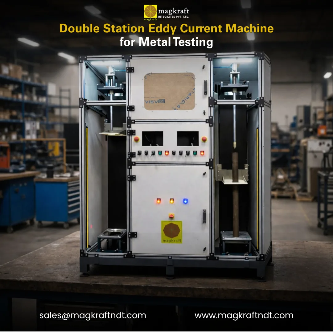 Double Station Eddy Current Machine: Faster Inspection, Smarter Quality Control - Magkraftndt