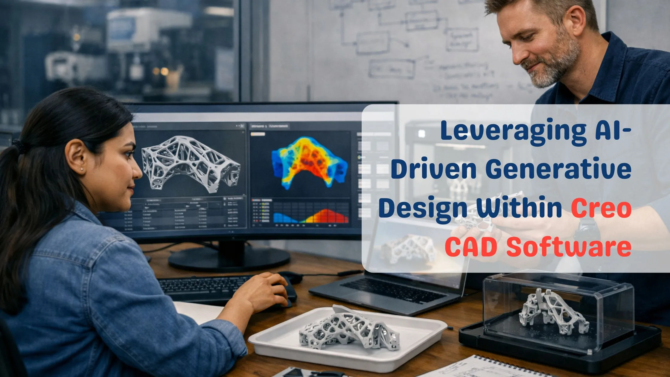 Leveraging AI-Driven Generative Design Within Creo CAD Software