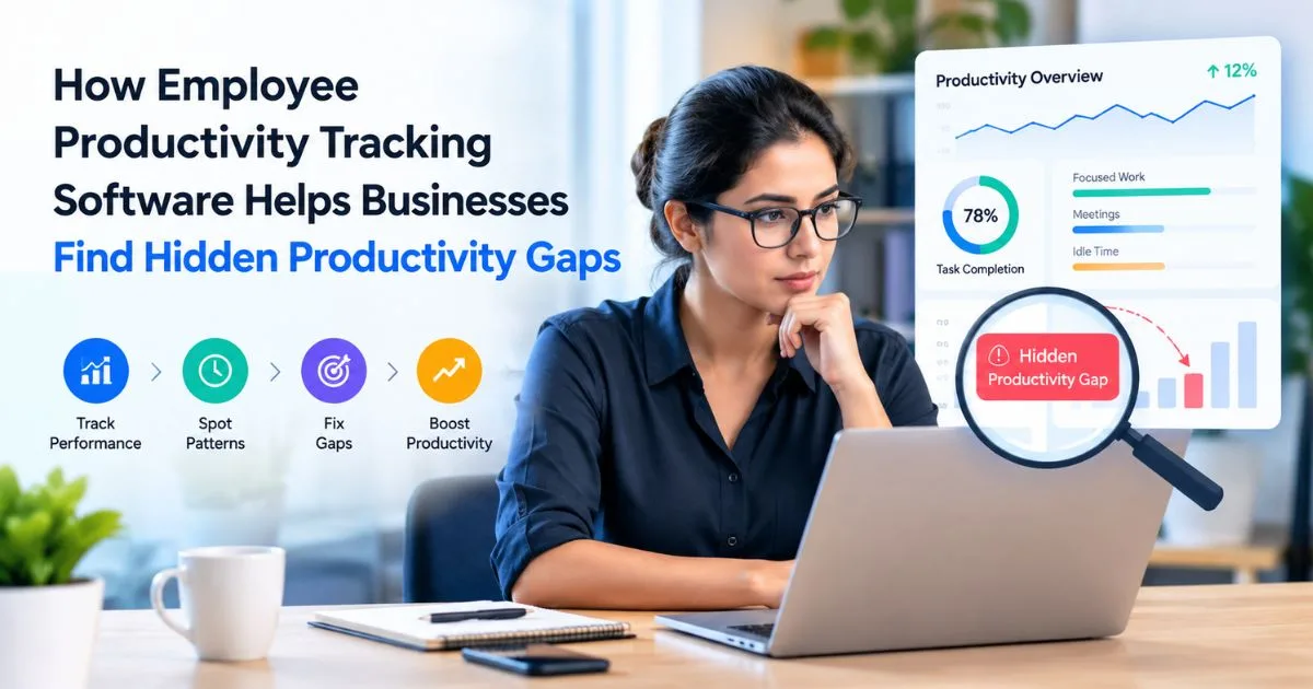 How Employee Productivity Tracking Software Helps Businesses Find Hidden Productivity Gaps