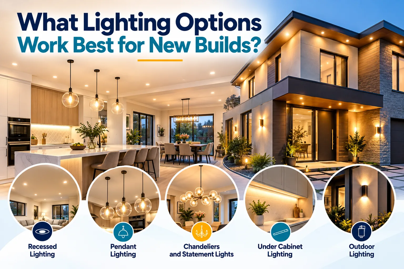 What Lighting Options Work Best for New Builds?