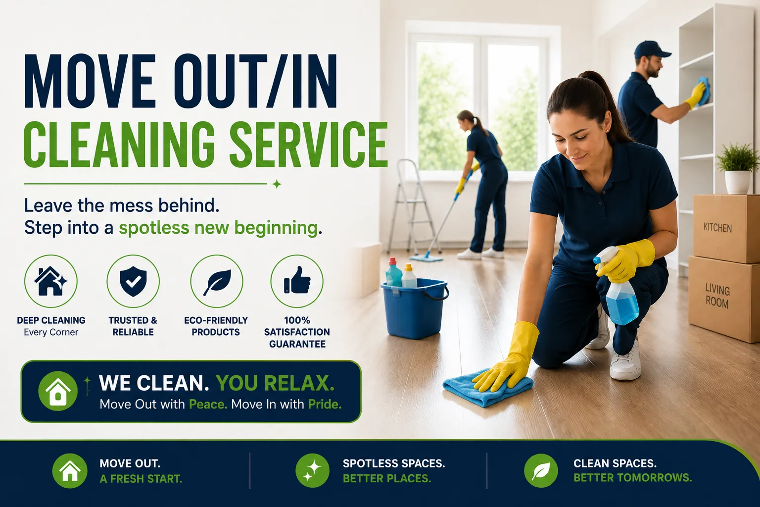 What Are Move Out/In Cleaning Services and Why Are They Essential for Property Managers and Landlords?