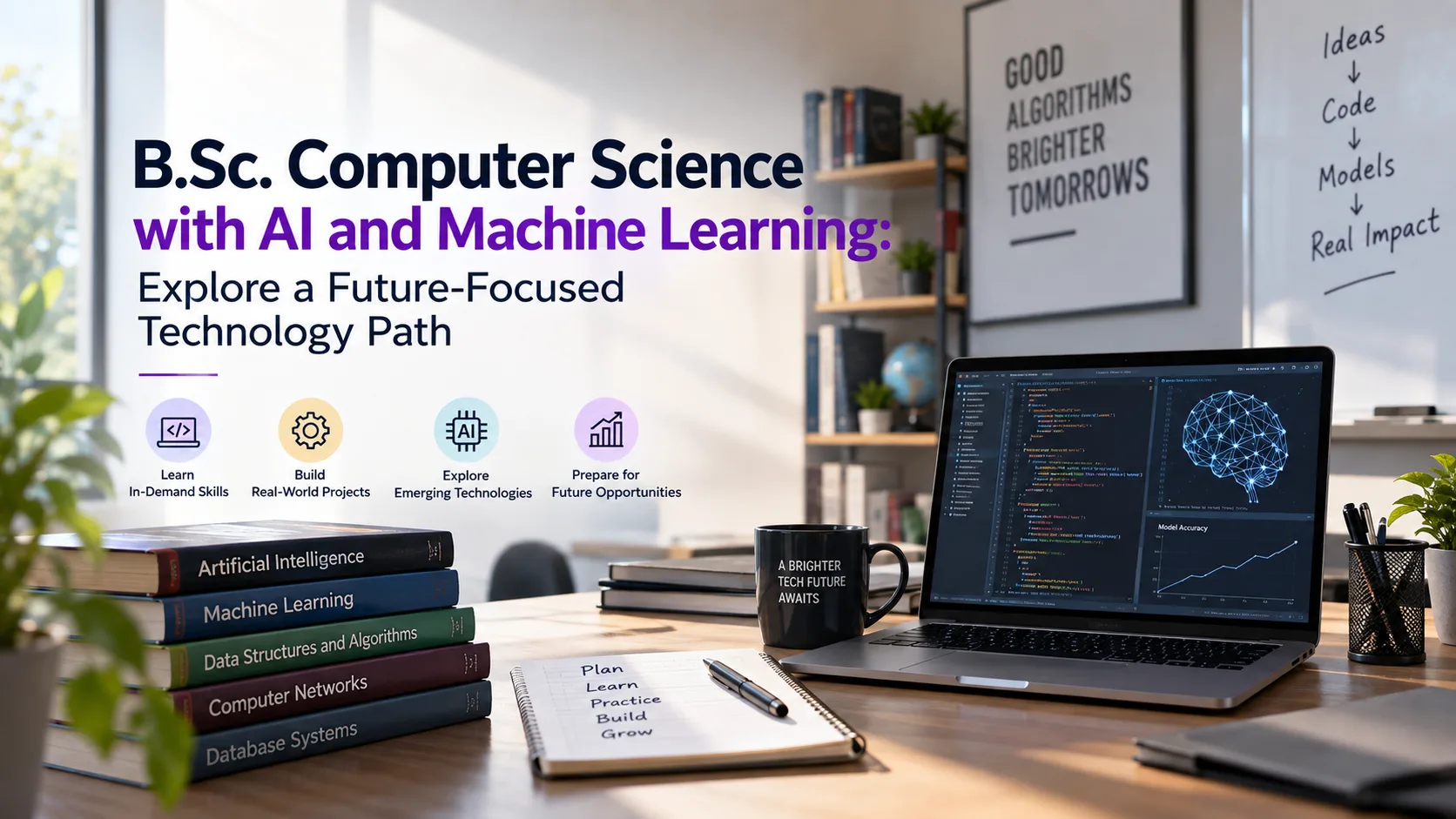 BSc Computer Science with AI and Machine Learning: Subjects, Skills and Learning Path