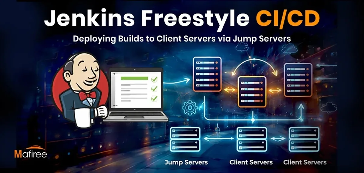Jenkins Freestyle Deployment: Automating Multi-Server Builds via Jump Servers