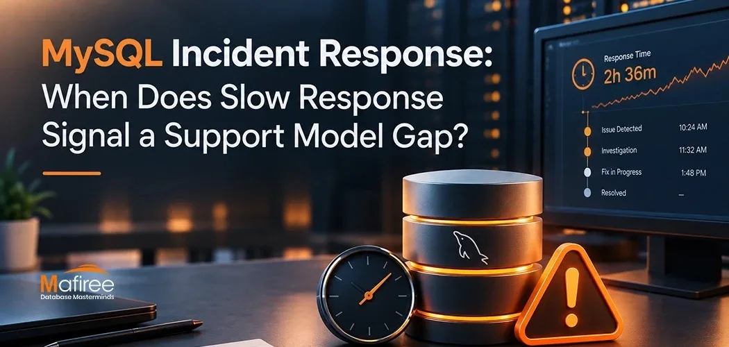 MySQL Incident Response: When Slow Fixes Point to a Support Model Gap