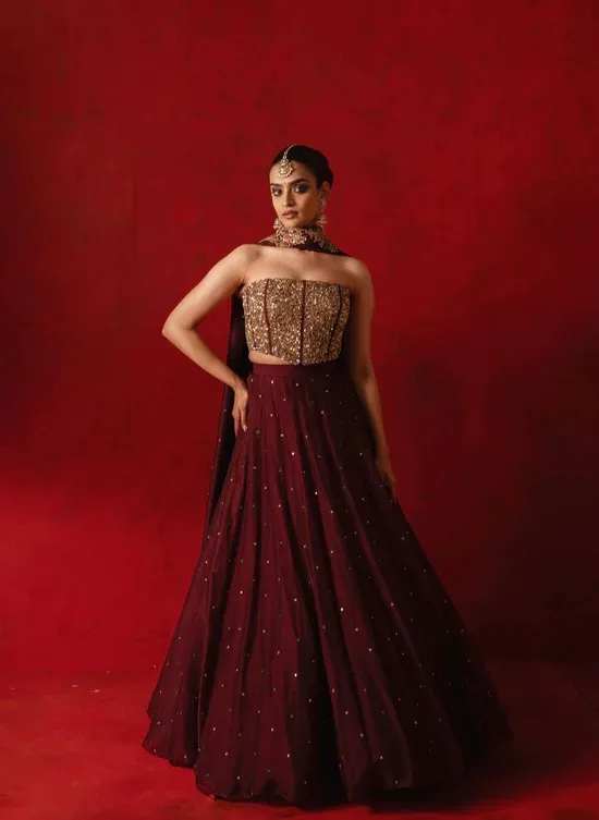 What Makes a Corset Lehenga a Trending Choice for Modern Indian Weddings?