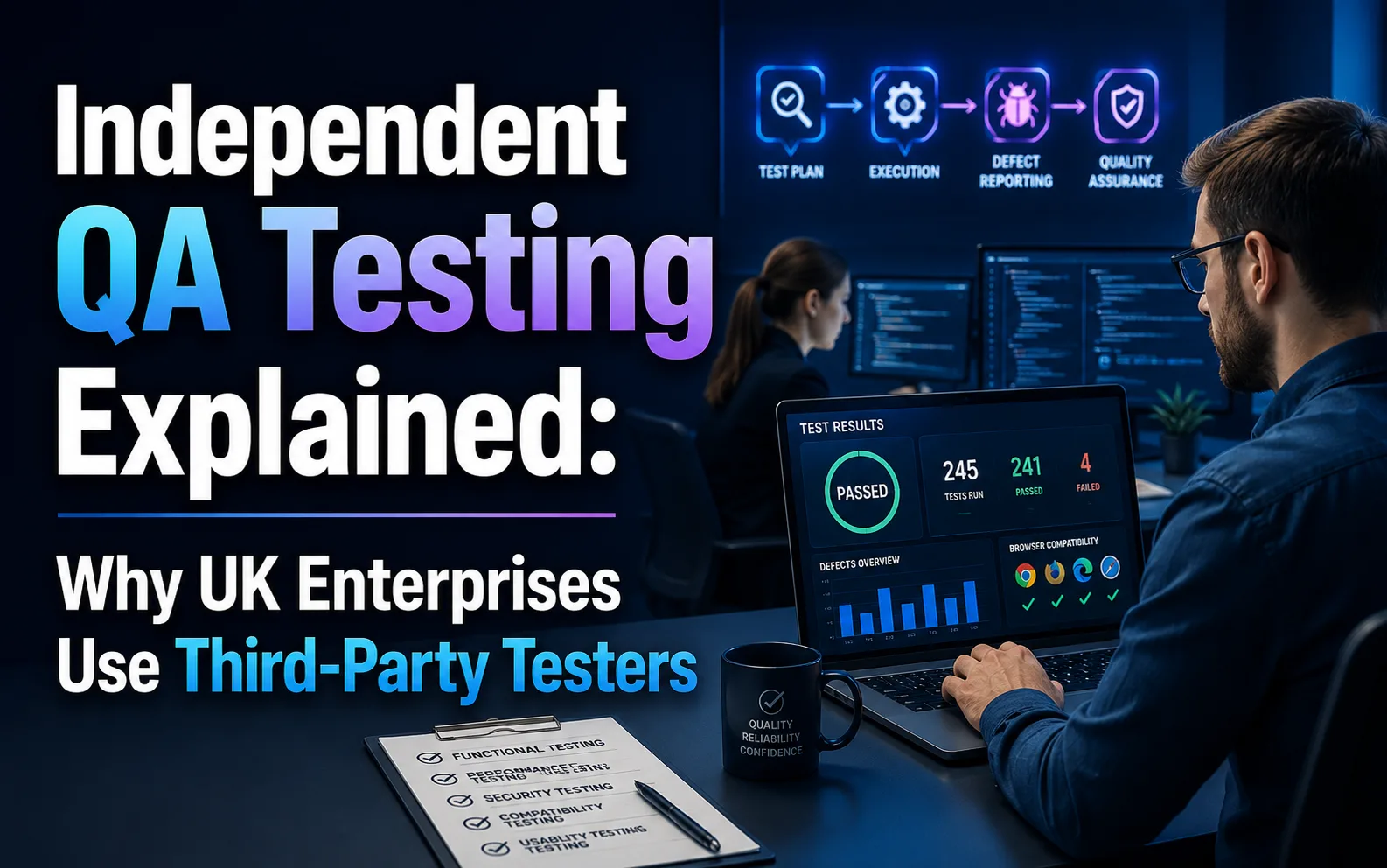 Independent QA Testing Explained: Why UK Enterprises Use Third-Party Testers