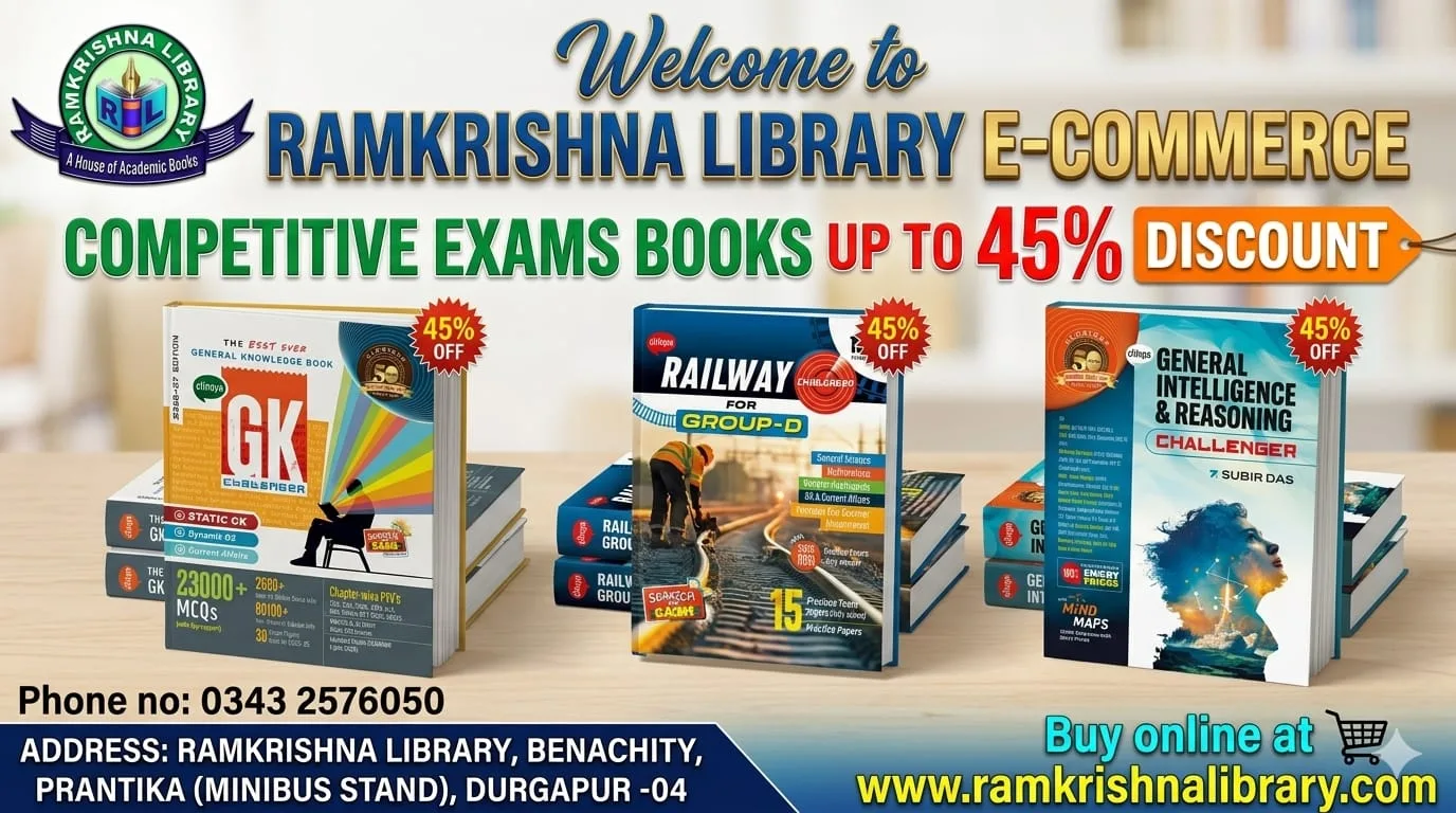 From School Textbooks to Story Books Discount in Durgapur: Discover Ramkrishna Library in Durgapur