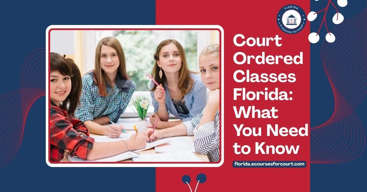 Court Ordered Classes Florida: What You Need to Know