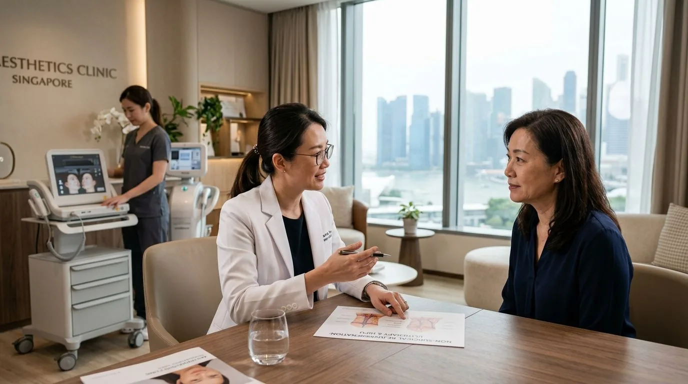 Ultherapy vs HIFU Singapore: Cost, Results & Which Skin Tightening Treatment to Choose (2026)