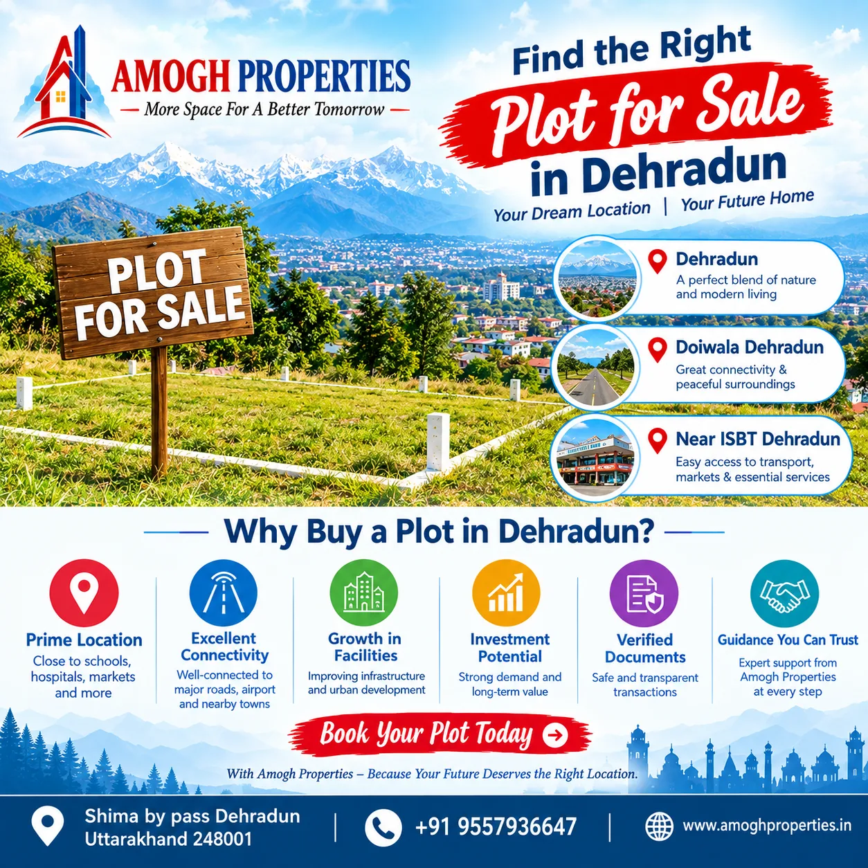 Residential Plot in Dehradun - Why Shankerpur Should Be on Your Shortlist
