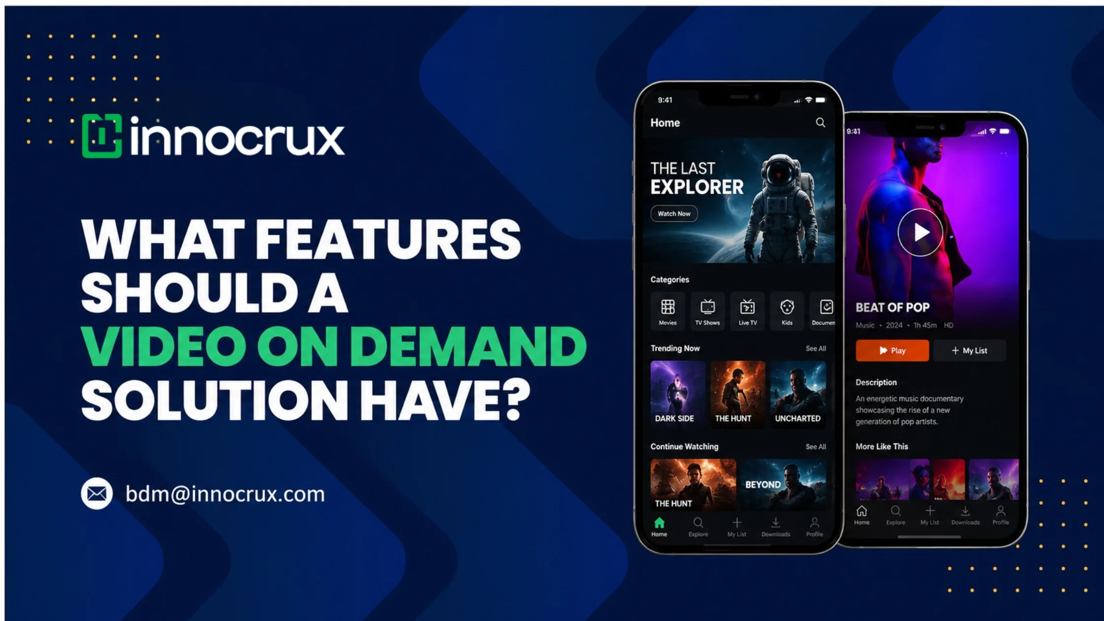 What Features Should a Video on Demand Solution Have?