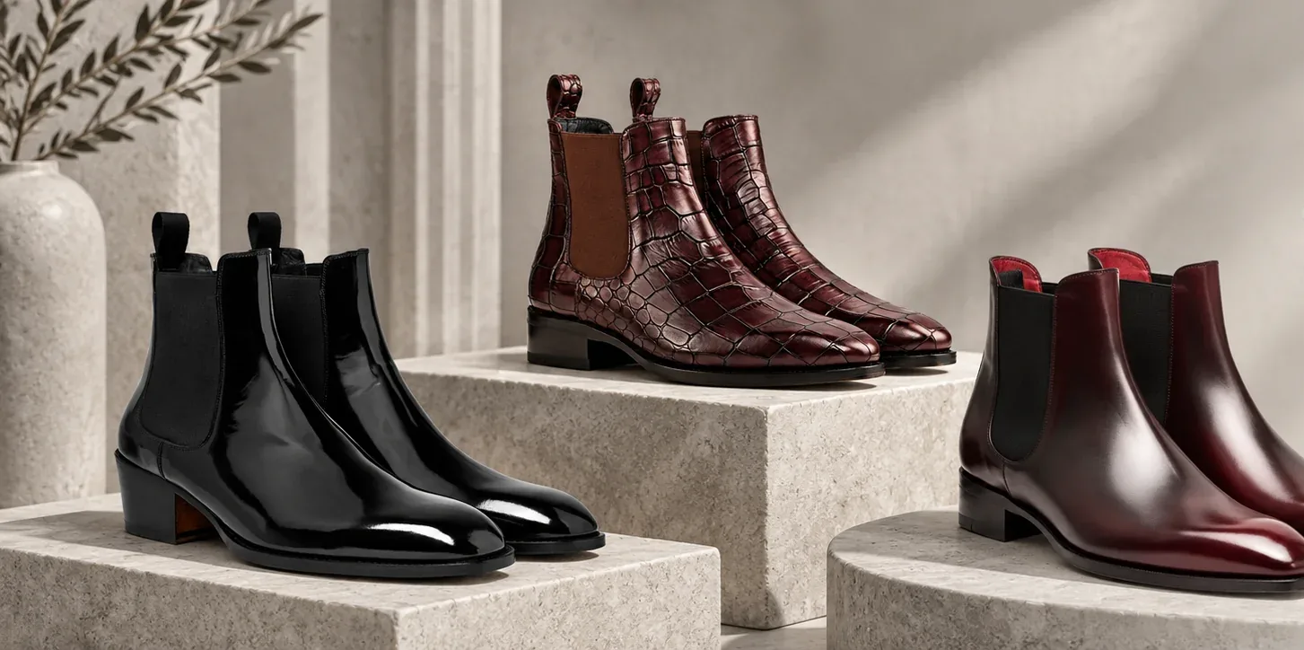 Best Leather Chelsea Boots for Winter at Italian Shoes Company