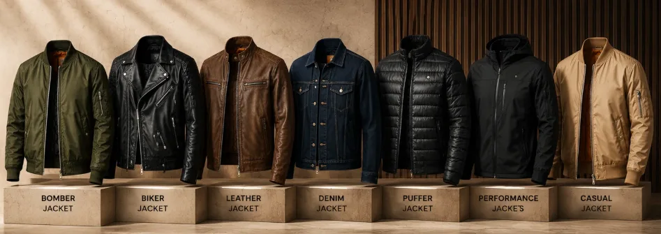 Buy Men’s Leather Jackets Online | Premium Handmade Leather Jackets