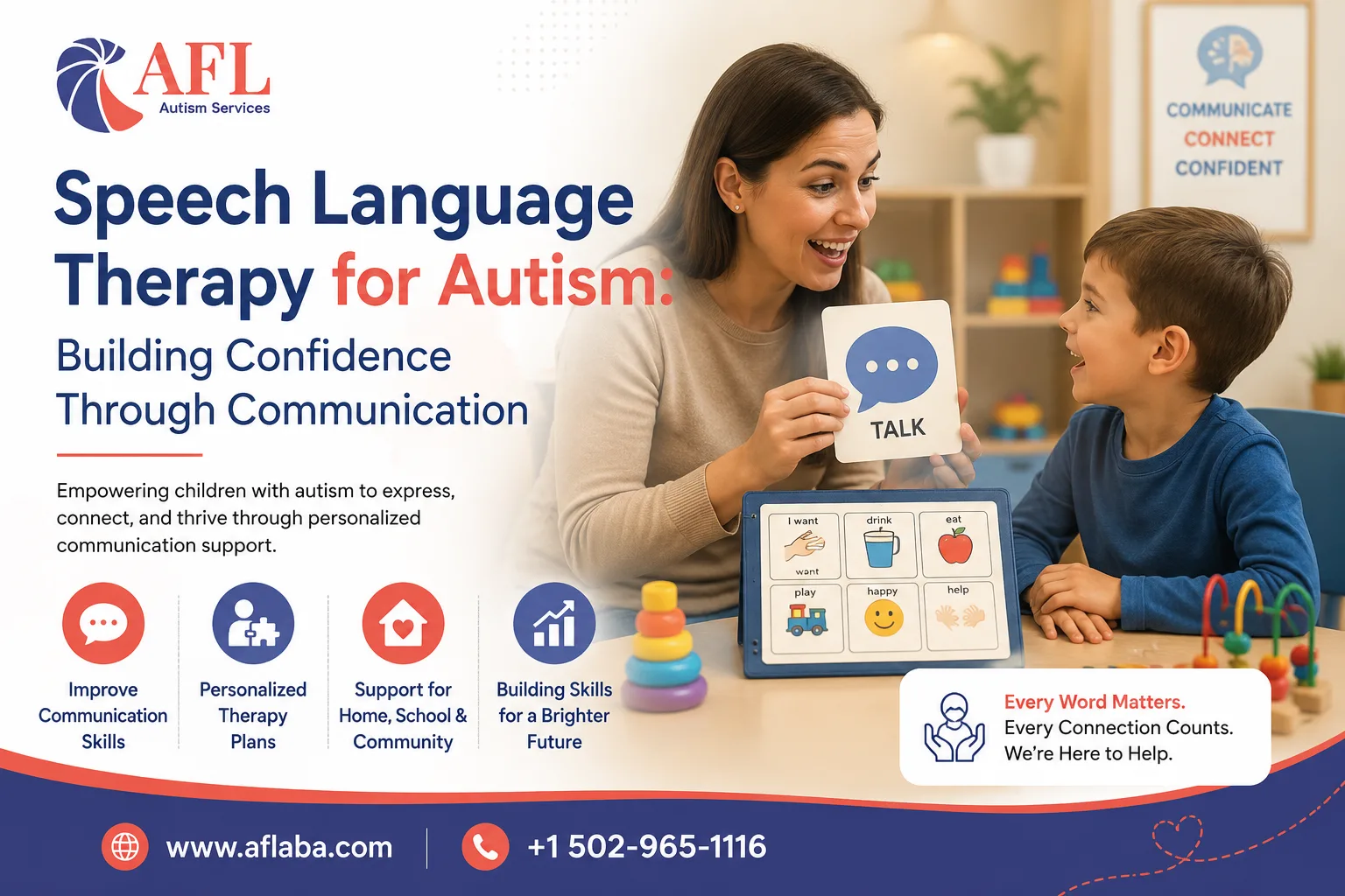 Speech Language Therapy for Autism: Building Confidence Through Communication