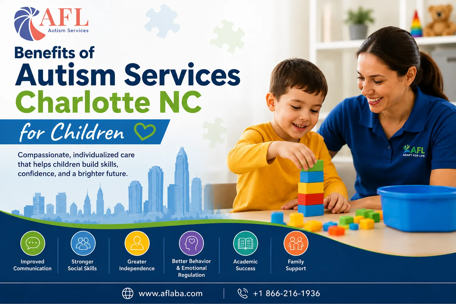 Benefits of Autism Services Charlotte NC for Children