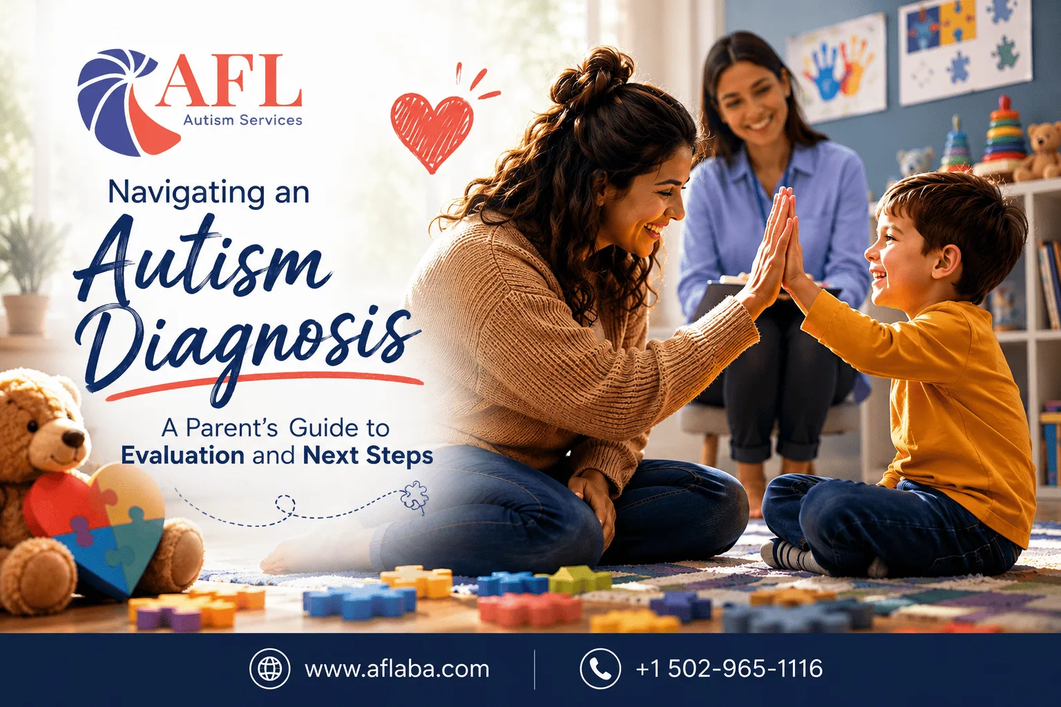 Navigating an Autism Diagnosis: A Parent's Guide to ABA Therapy, Evaluation, and Next Steps