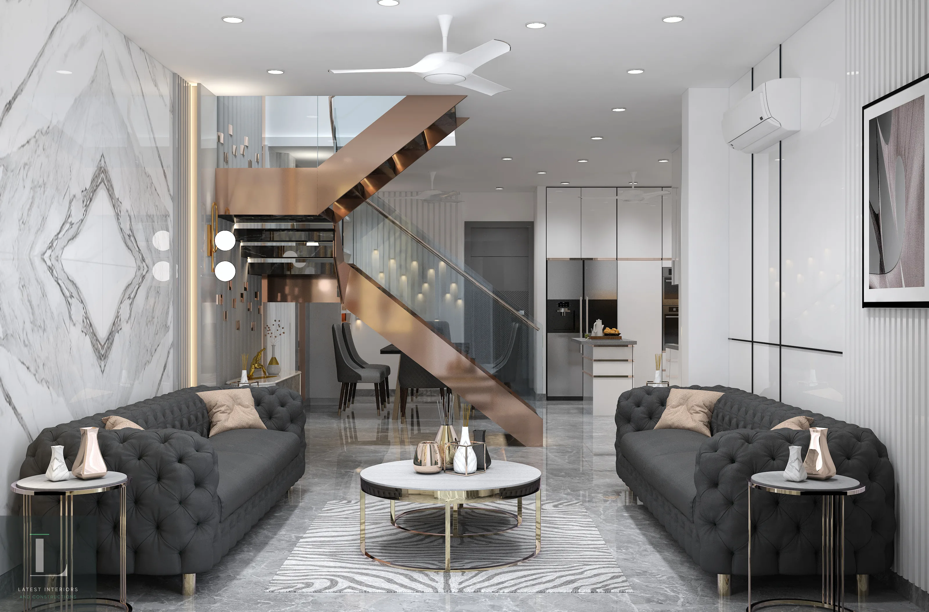 Luxury Duplex Interior Design in South Delhi — 3000 Sq Ft Turnkey Project