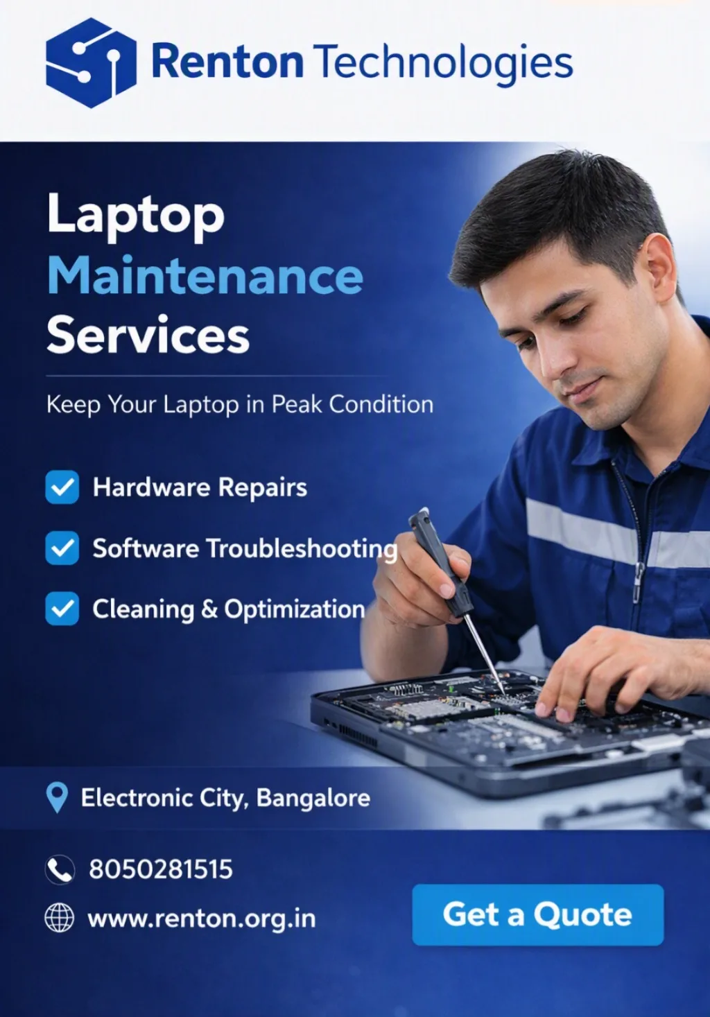 7 Best Laptop Maintenance Services in Electronic City for Reliable Performance