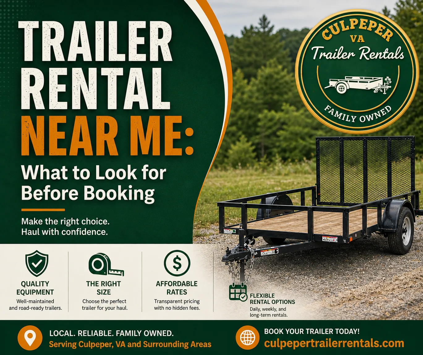 Trailer Rental Near Me: What to Look for Before Booking