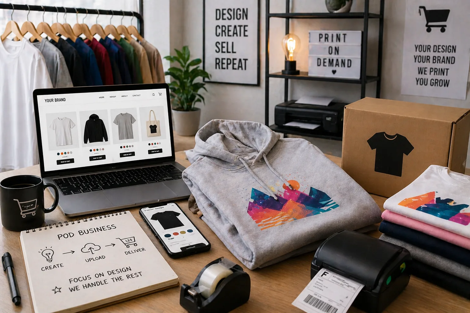Print on Demand London – A Smart Approach to Modern Clothing Business