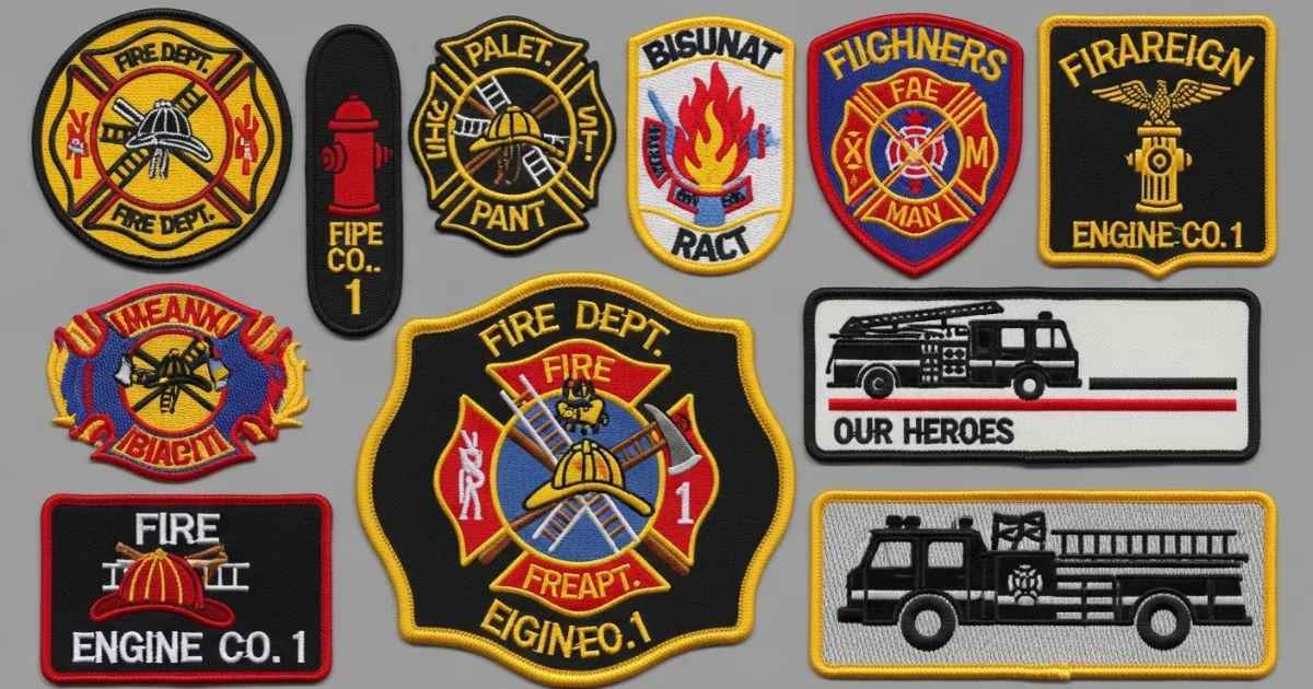 10 Firefighter Patches Designs That Represent Honor and Service