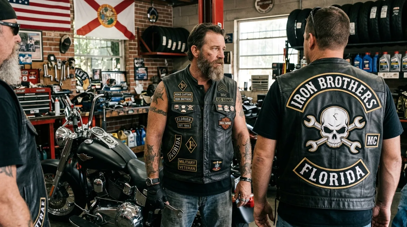 Motorcycle Vest Patch Placement | Order Custom Patches