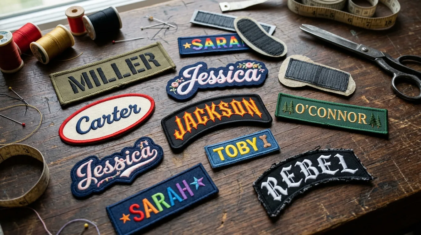 Custom Name Patches | Bulk Orders, Fast US Shipping