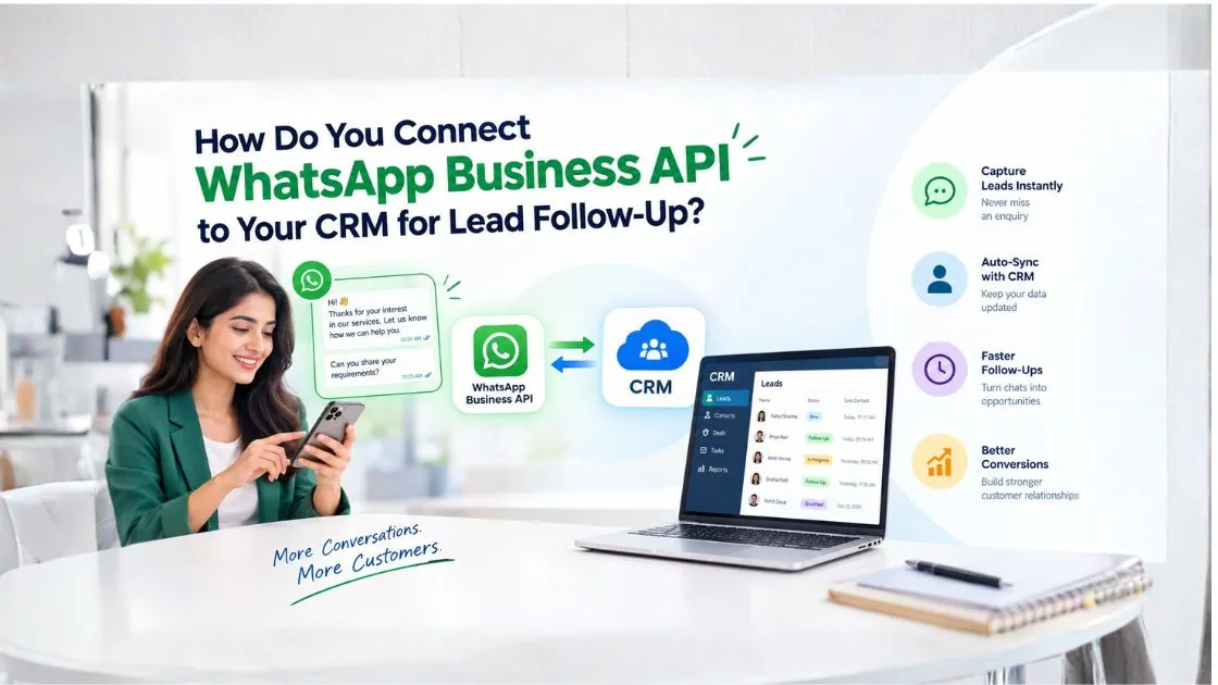 How Do You Connect WhatsApp Business API to Your CRM for Lead Follow-Up?