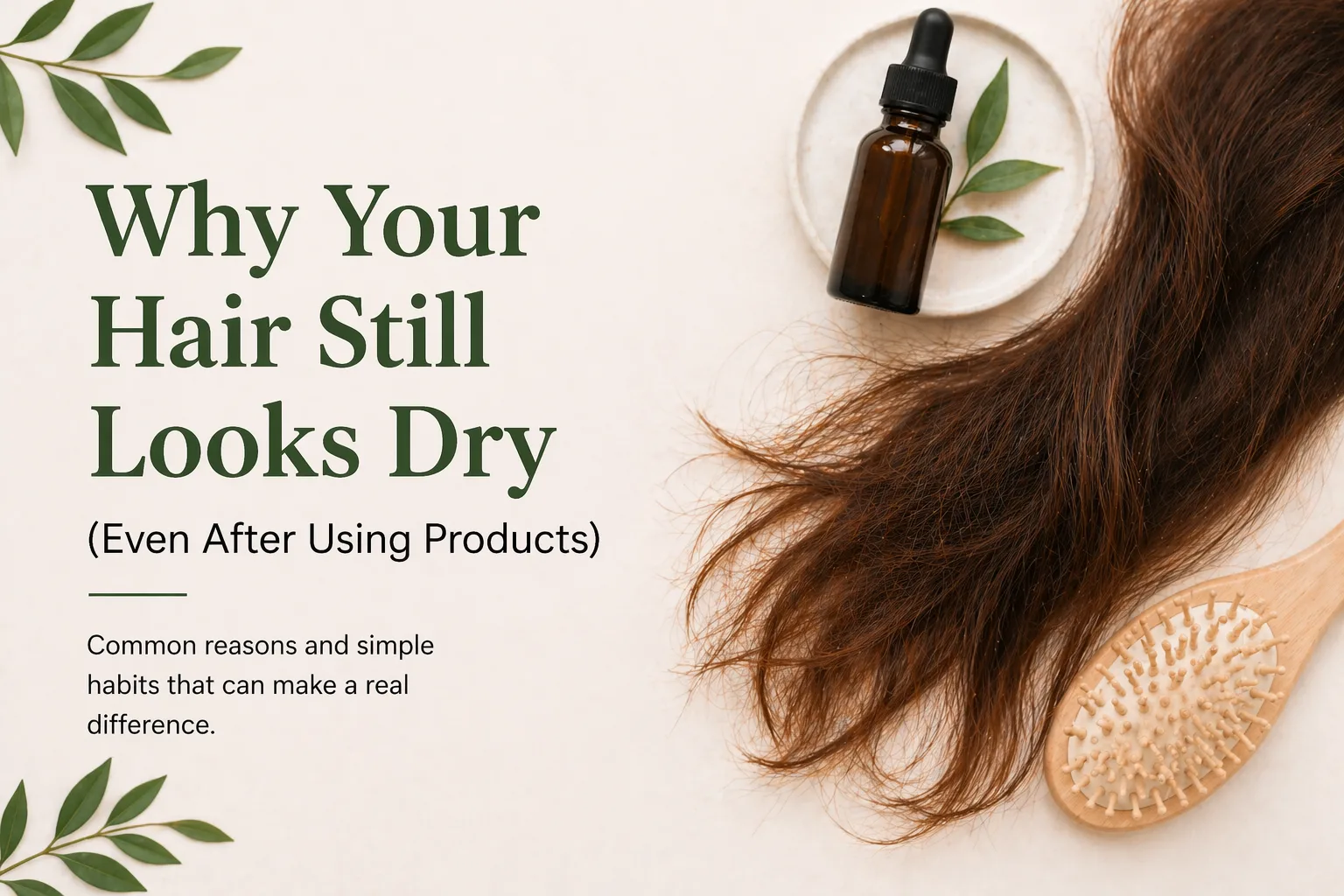 Why Your Hair Still Looks Dry (Even After Using Products)