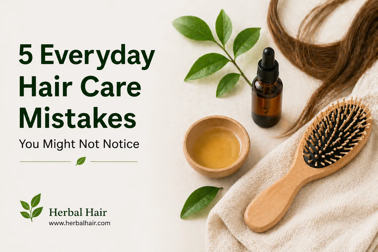 5 Everyday Hair Care Mistakes You Might Not Notice