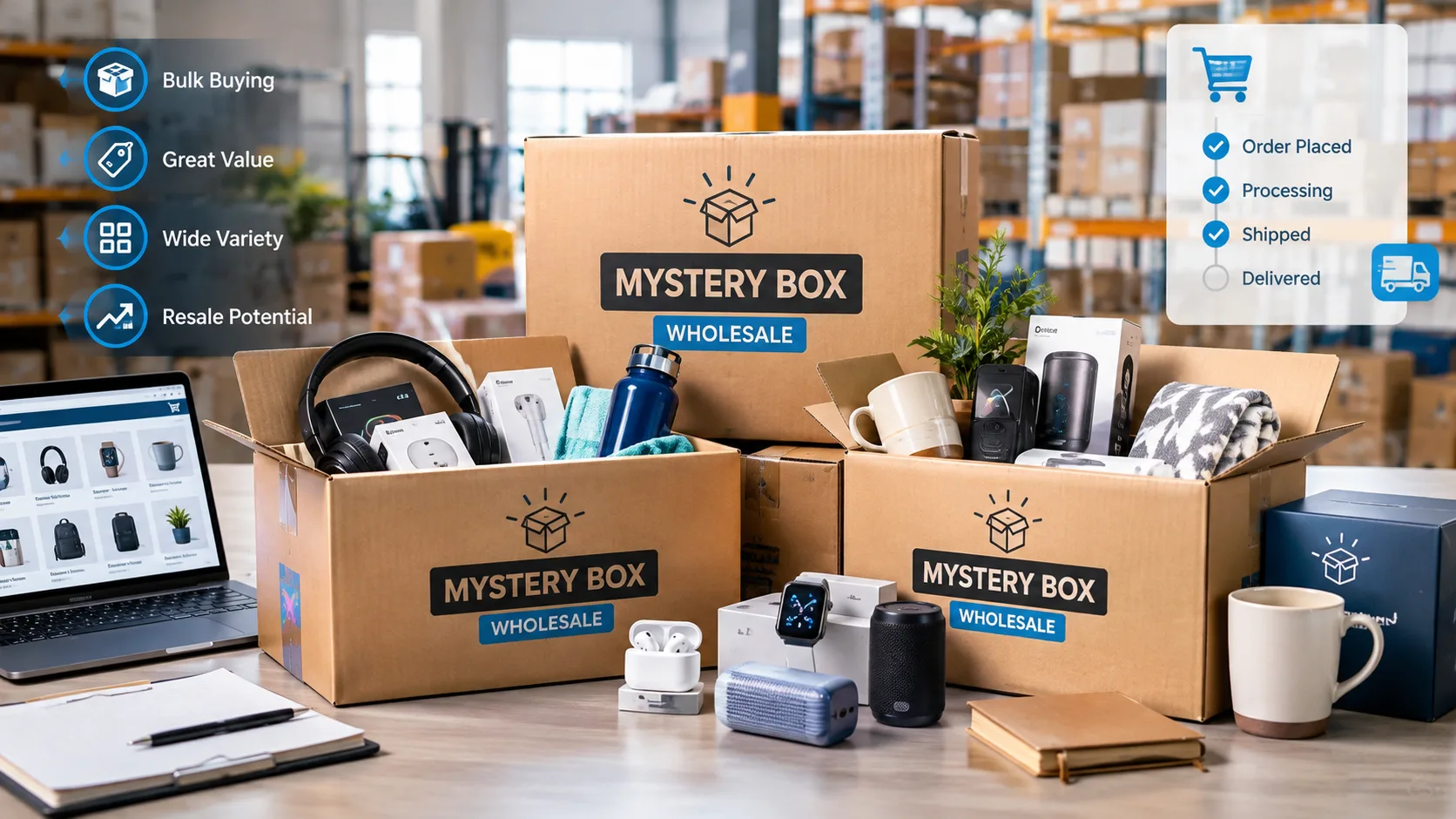 Mystery Boxes Explained: How Mystery Box Wholesale Buying Works and What to Expect