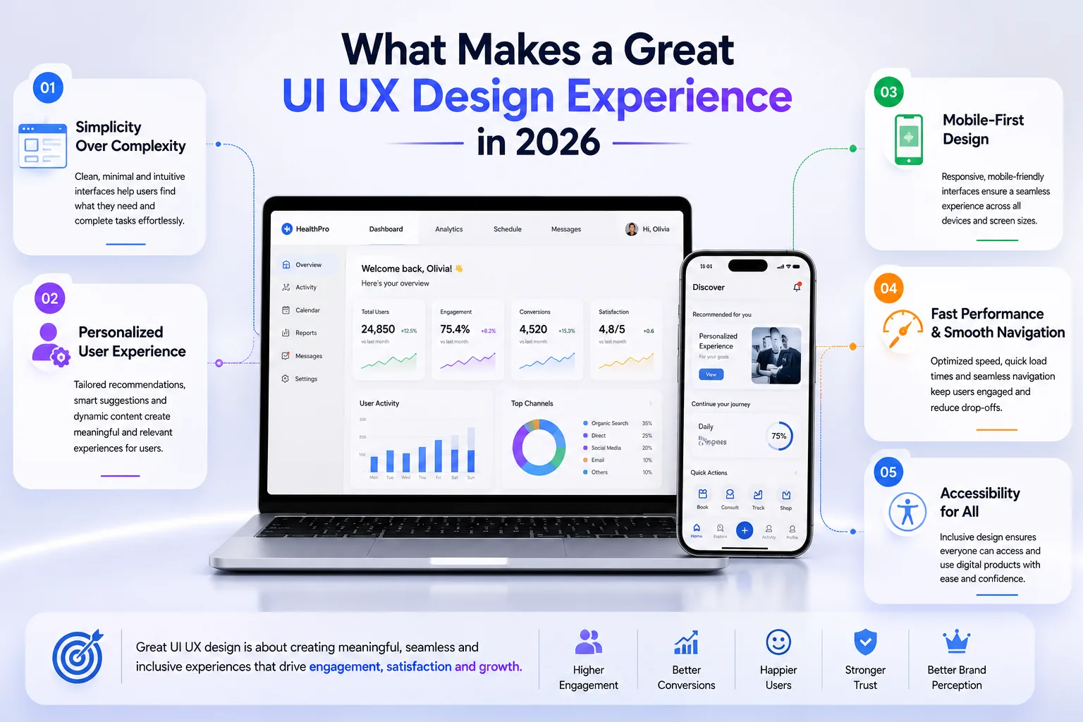 What Makes a Great UI UX Design Experience in 2026