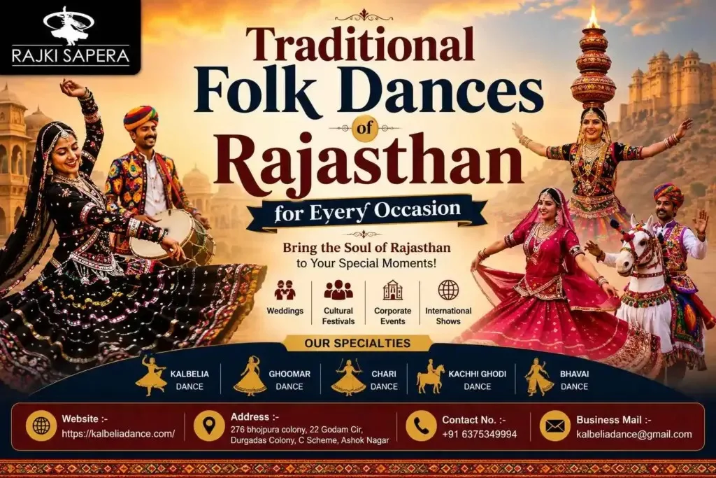 Traditional Folk Dances of Rajasthan for Every Occasion