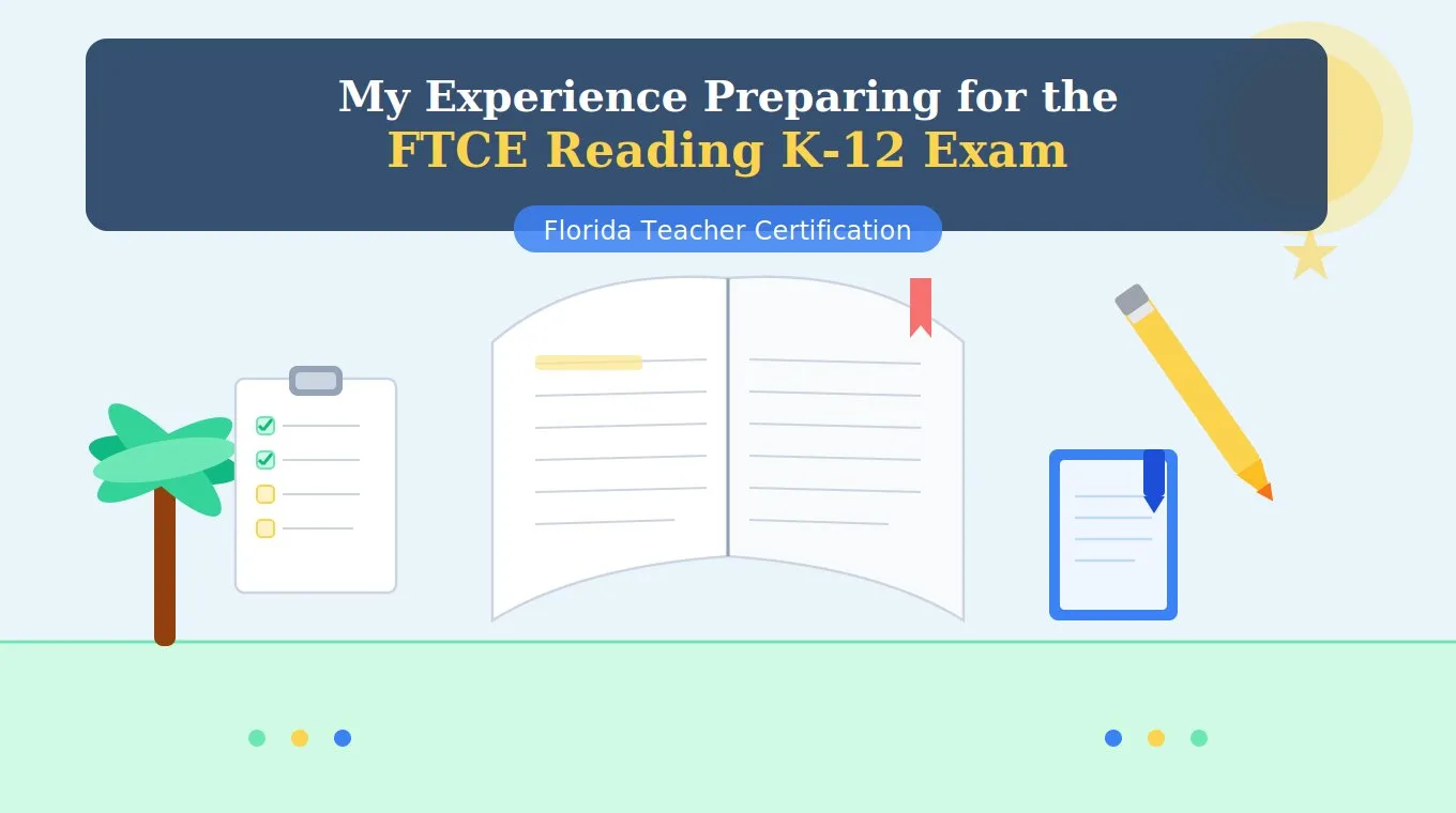My Experience Preparing for the FTCE Reading K-12 Exam
