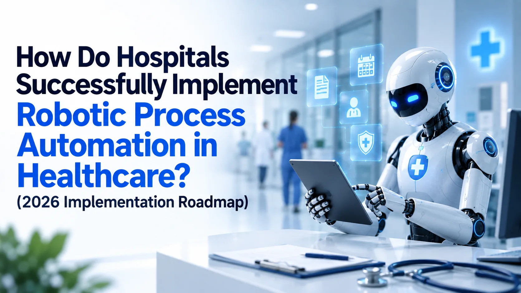 How Do Hospitals Successfully Implement Robotic Process Automation in Healthcare? (2026 Implementation Roadmap)