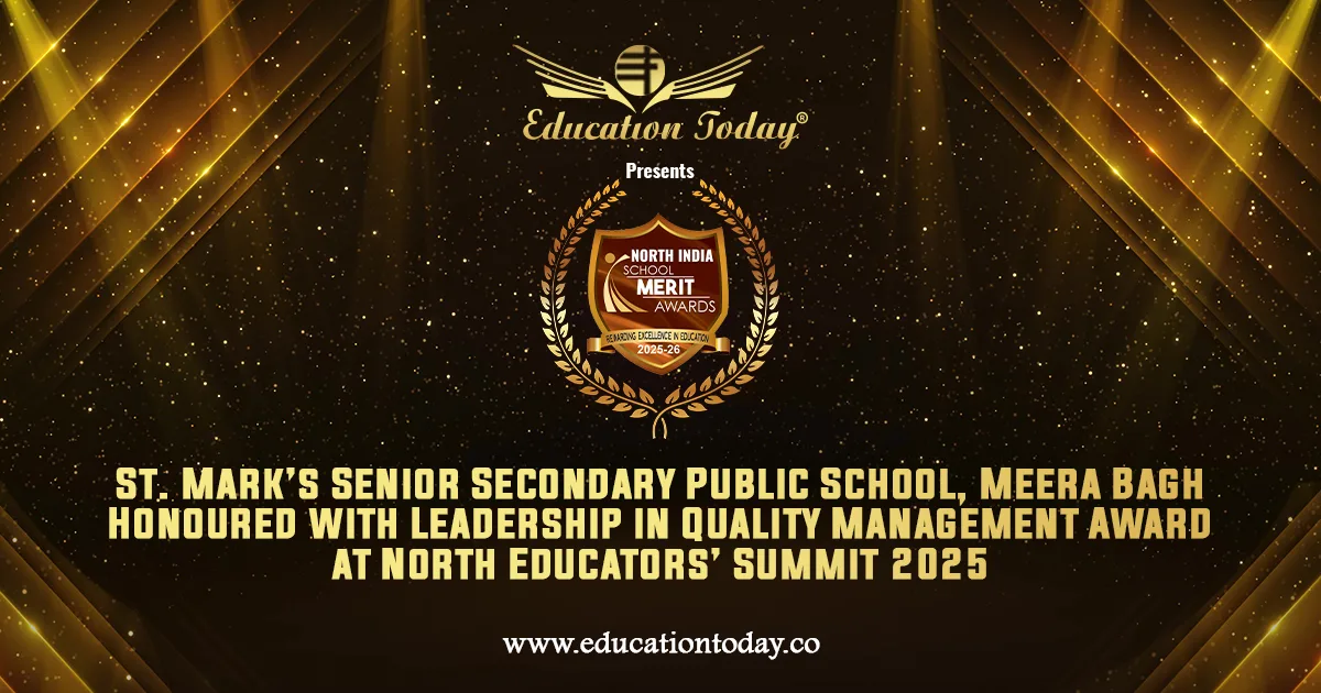 St. Mark’s Meera Bagh Wins Quality Award at North Educators’ Summit 2025