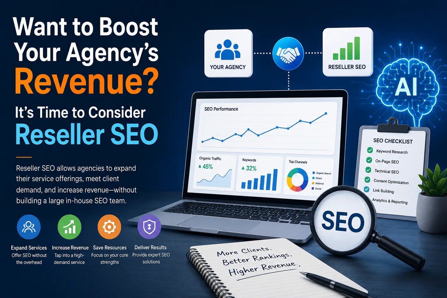 Want to Boost Your Agency’s Revenue? It’s Time to Consider Reseller SEO