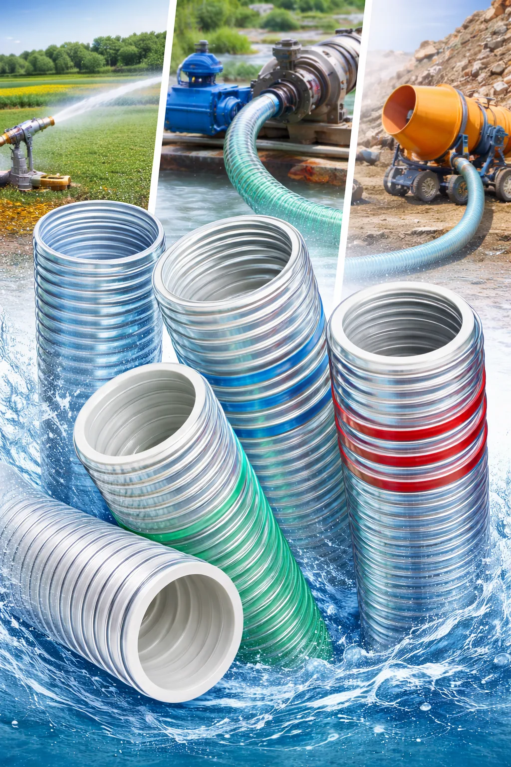 PVC Suction Hose Pipes in Contemporary Industries: Versatile Solutions for Efficient Fluid Transfer