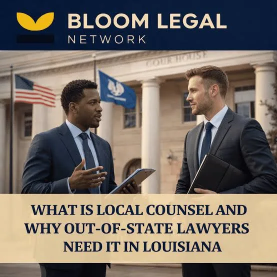 Why Louisiana Local Counsel Matters for Out-of-State Attorneys