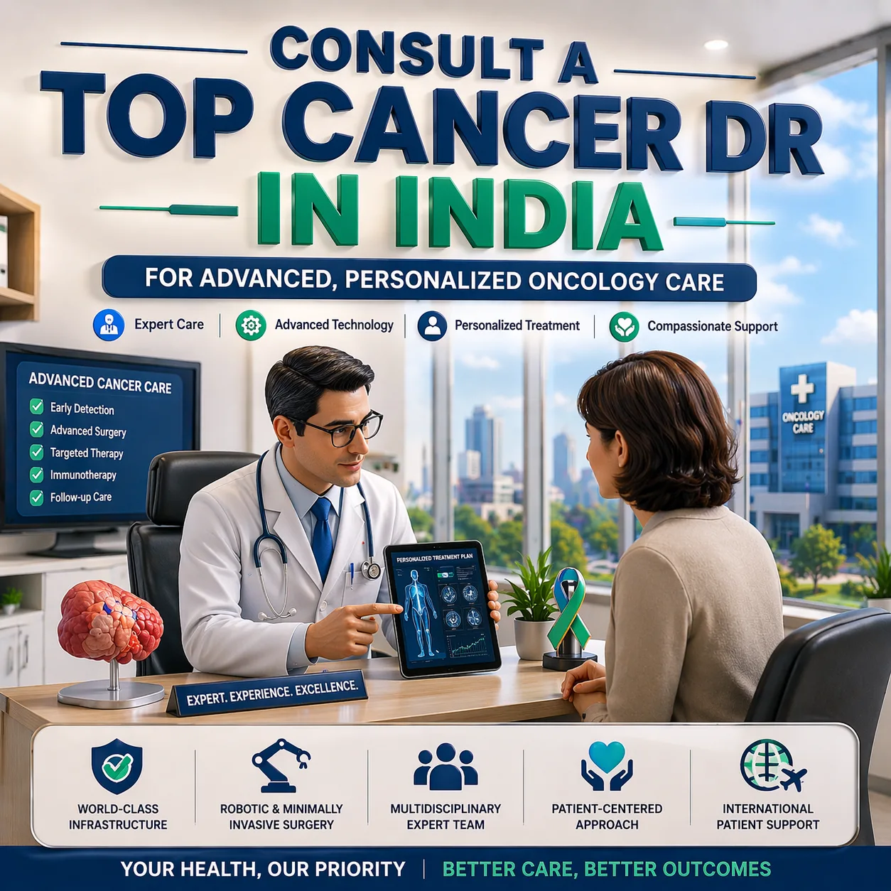 Consult a Top Cancer Dr in India for Advanced, Personalized Oncology Care